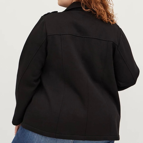 Torrid Disney Mickey & Friends Minnie Mouse Fleece Peacoat - Picture 2 of 14